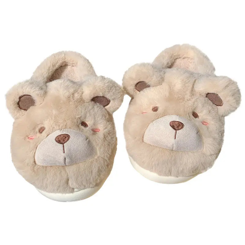 Cute Bear Winter  Women Slipper