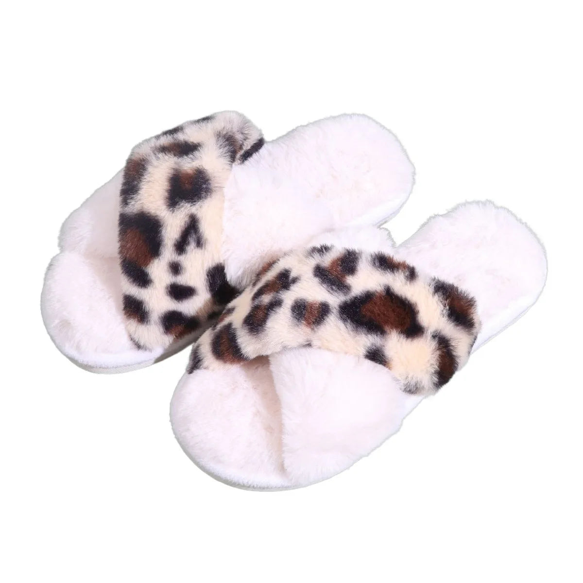 Women Winte House Slippers. Home Furry Slippers